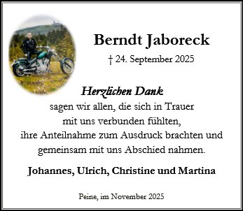 Berndt Jaboreck