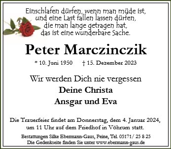 Peter Marczinczik