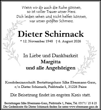 Dieter Schirnack