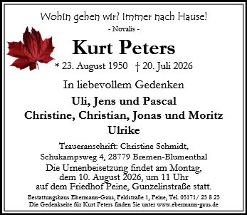Kurt Peters