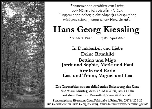 Hans Georg Kiessling 