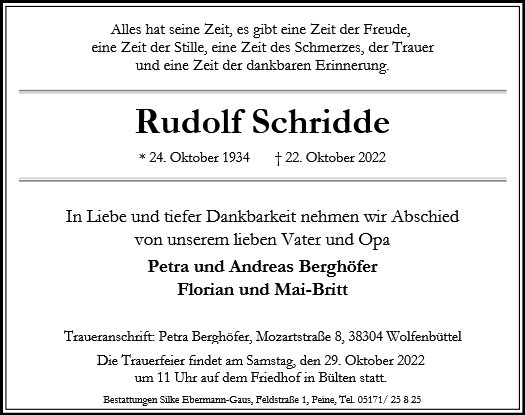 Rudolf Schridde