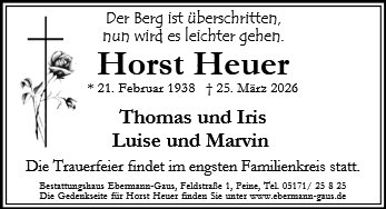 Horst Heuer