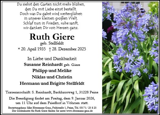Ruth Giere