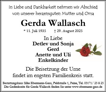 Gerda Wallasch