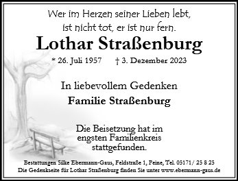 Lothar Straßenburg