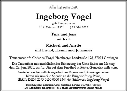 Ingeborg Vogel