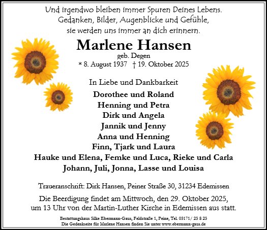 Marlene Hansen