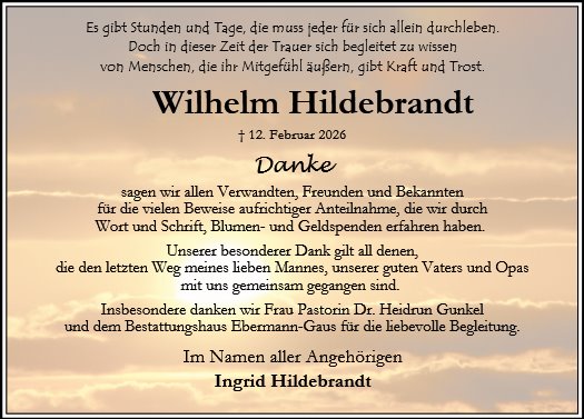 Wilhelm Hildebrandt