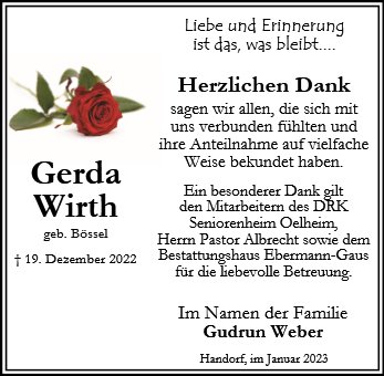Gerda Wirth
