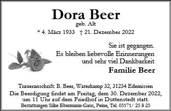Dora Beer