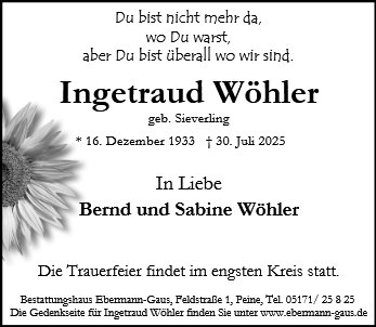 Ingetraud Wöhler