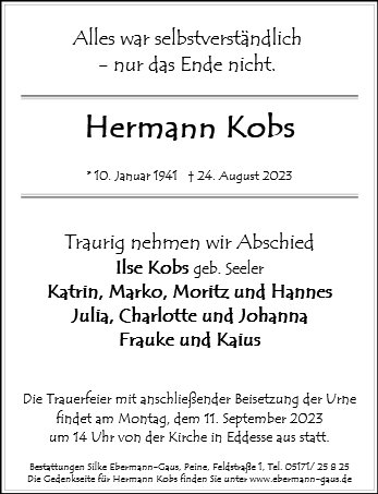 Hermann Kobs