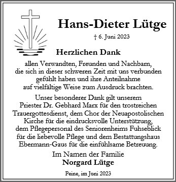 Hans-Dieter Lütge