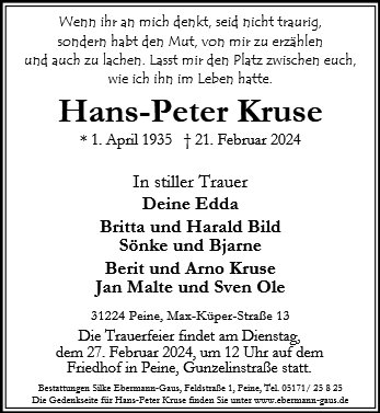 Hans-Peter Kruse