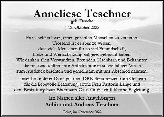 Anneliese Teschner