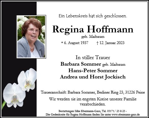 Regina Hoffmann
