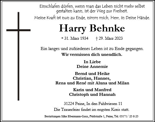 Harry Behnke