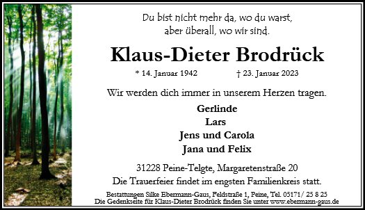 Klaus-Dieter Brodrück