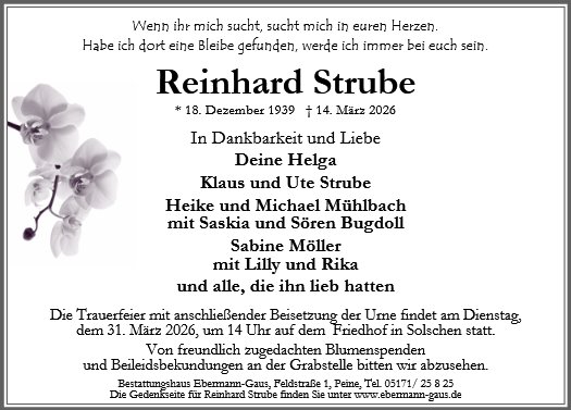 Reinhard Strube