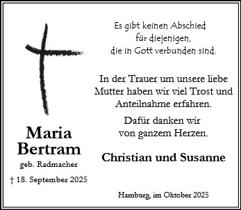 Maria Bertram