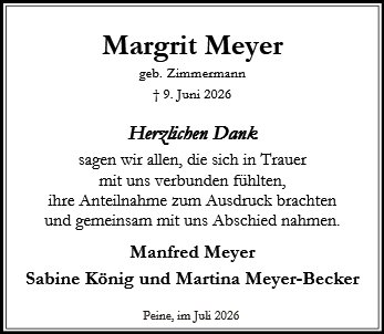 Margrit Meyer