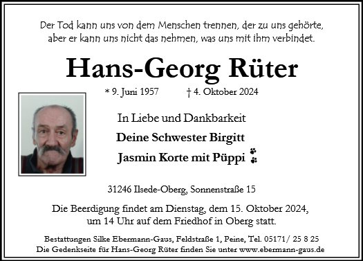 Hans-Georg Rüter