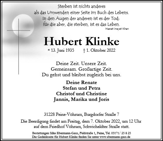 Hubert Klinke