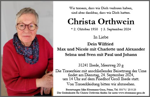 Christa Orthwein