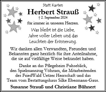 Herbert Strauß