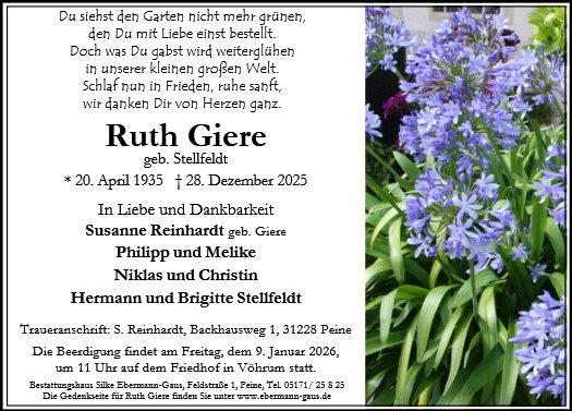 Ruth Giere