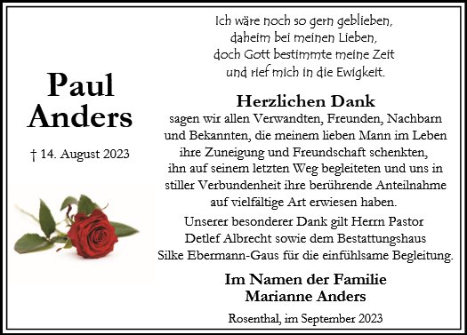 Paul Anders
