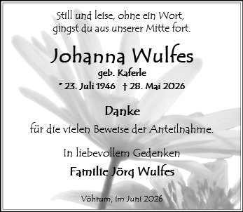 Johanna Wulfes