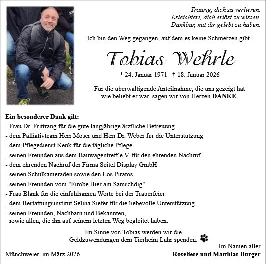 Tobias Wehrle