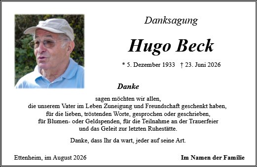 Hugo Beck