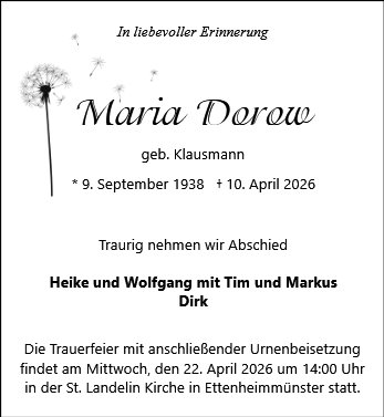 Maria Dorow