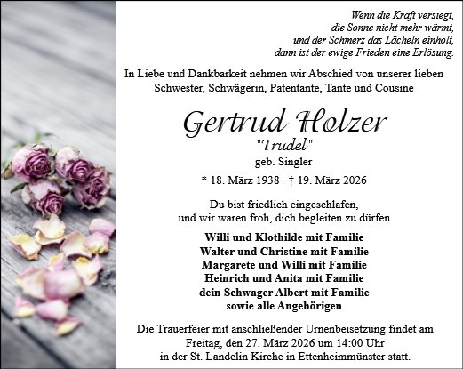 Gertrud Holzer