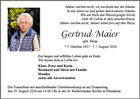 Gertrud Maier
