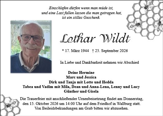 Lothar Wildt