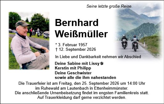 Bernhard Weißmüller