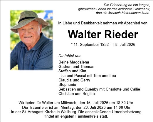 Walter Rieder
