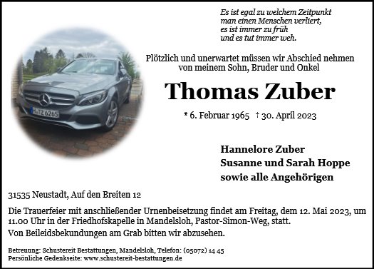 Thomas Zuber