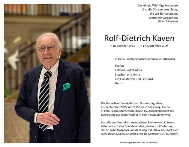 Rolf-Dietrich Kaven