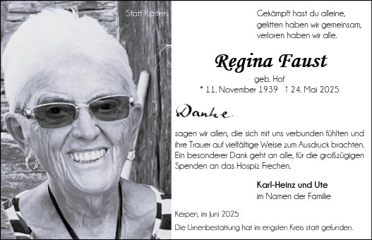 Regina Maria Faust