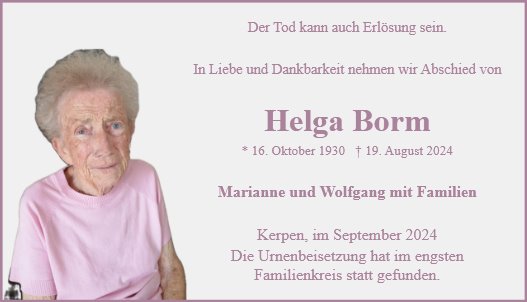 Helga Borm