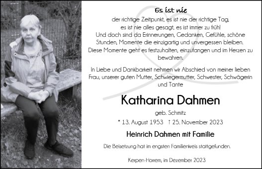 Katharina Dahmen