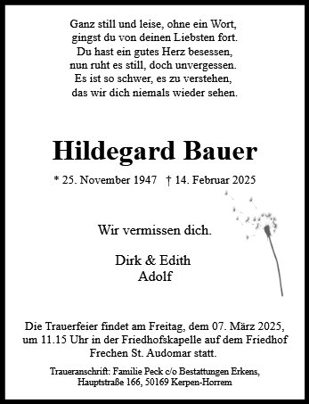 Hildegard Bauer