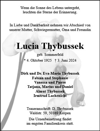 Lucia Thybußek