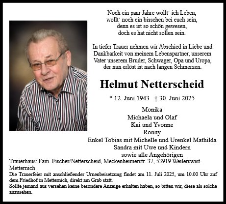 Helmut Netterscheid
