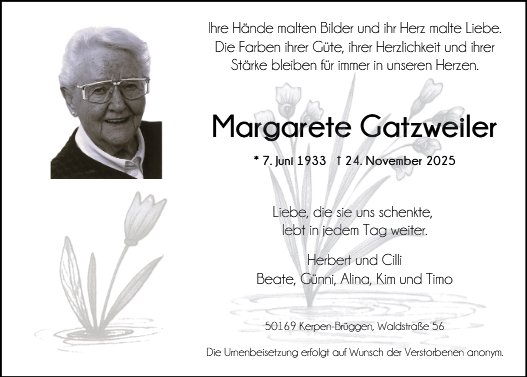 Margarete Gatzweiler